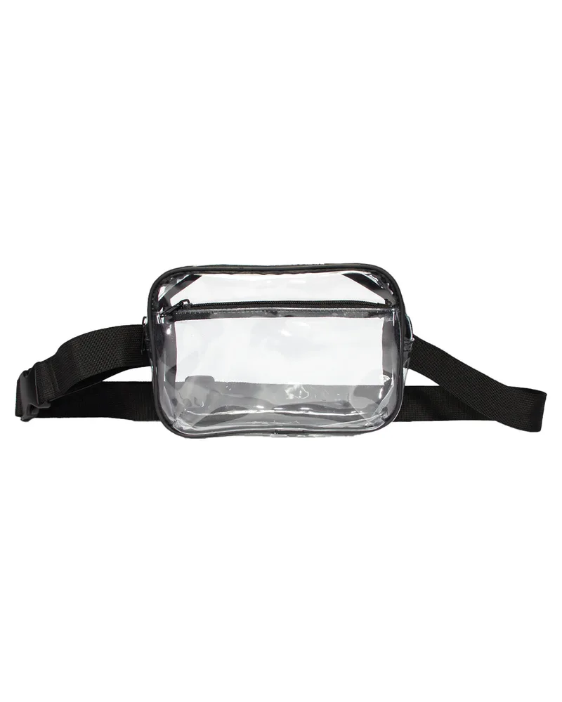 Liberty Bags® Clear Stadium 2-Pocket Fanny Pack/Crossbody Bag
