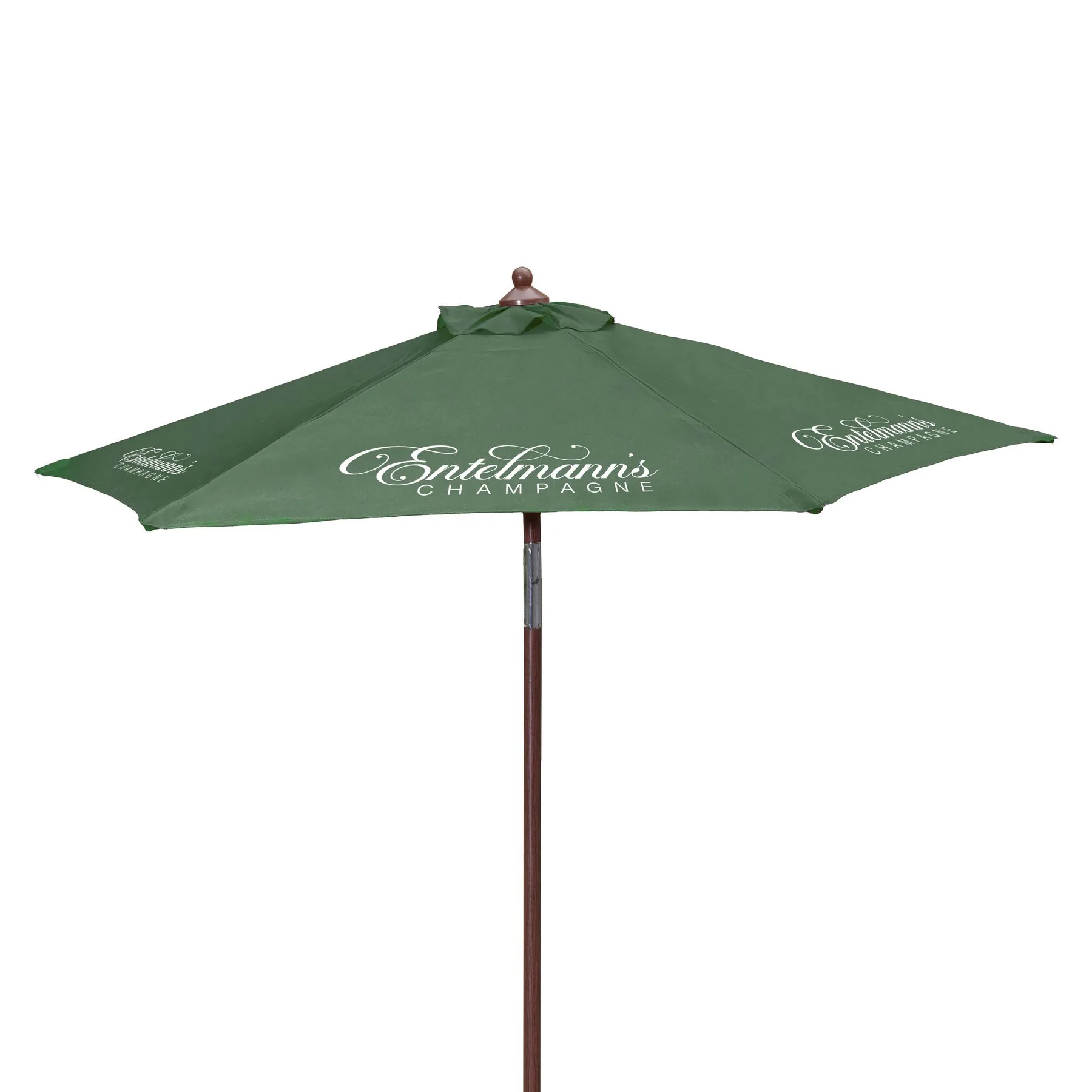 7' Wood Look Tilting Market Umbrella Kit (6 Imprints) view 6