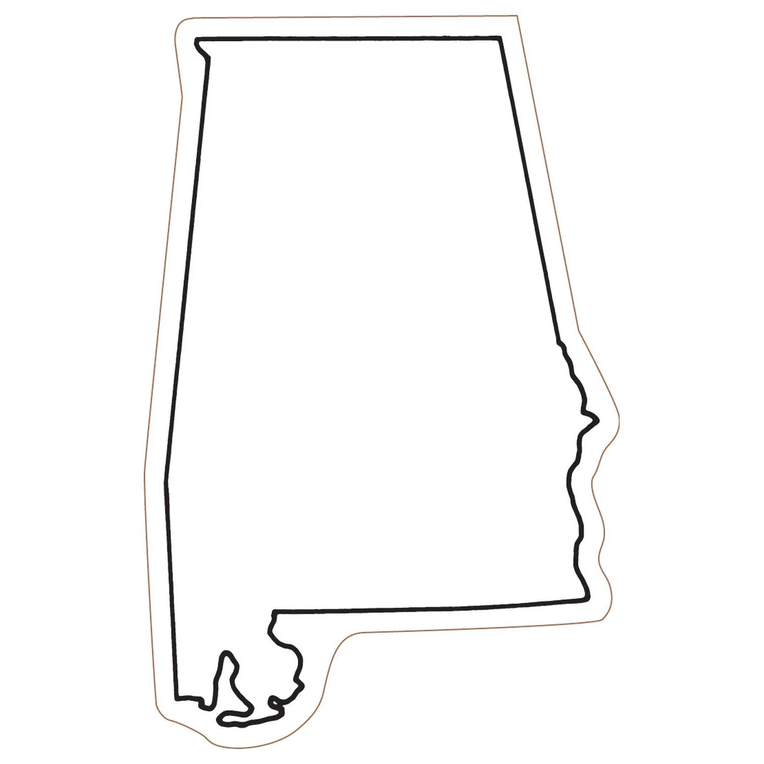 Alabama State Magnet view 2