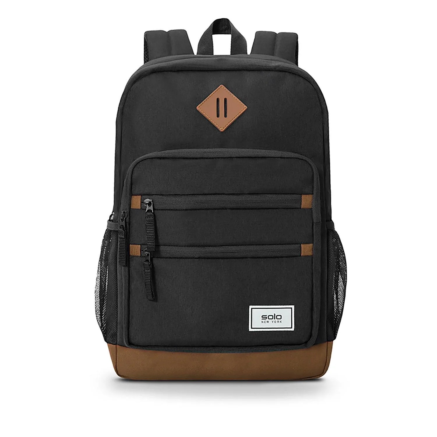 Solo New York Re:Fresh Machine Washable Black Backpack