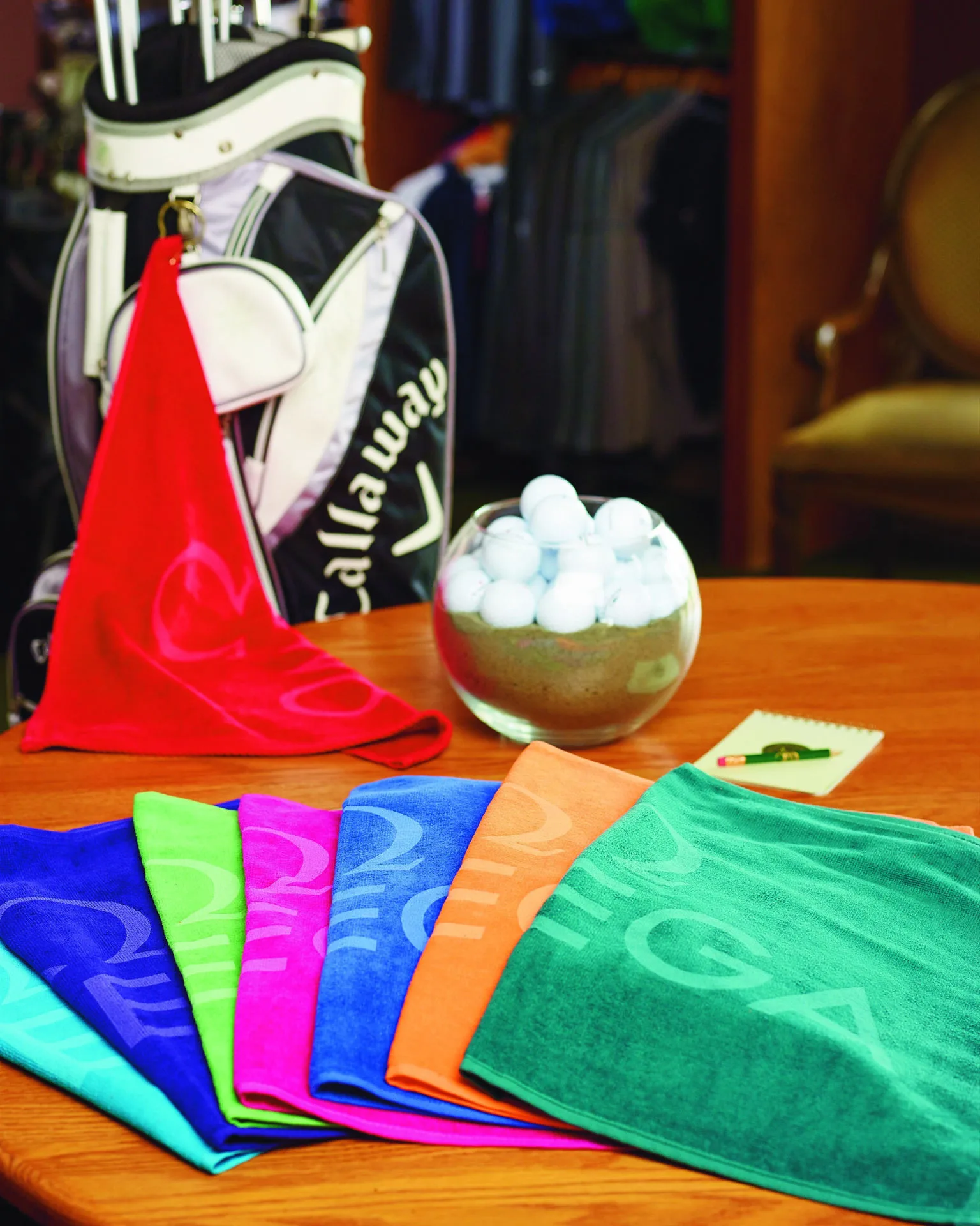Turkish Signature™ Midweight Golf Towel (Colors)