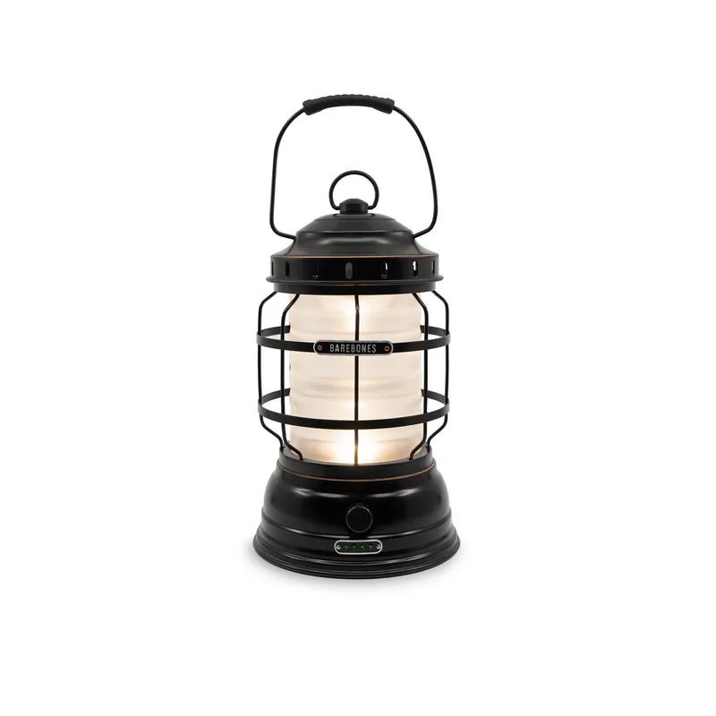 Barebones Forest Lantern - Antique Bronze
