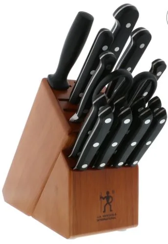 JA Henckels Classic 16-Piece Knife Block Set