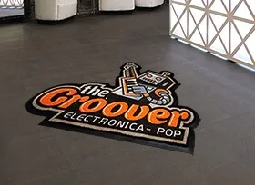 Digiprint™ HD Recycled PET Custom Shapes Logo Mat (3'x10') view 2