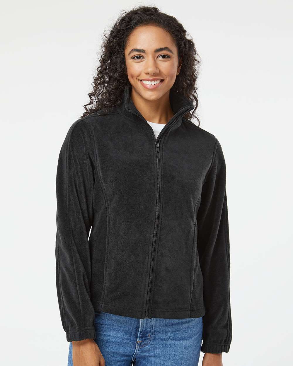 Burnside® Women's Polar Fleece Full Zip Jacket