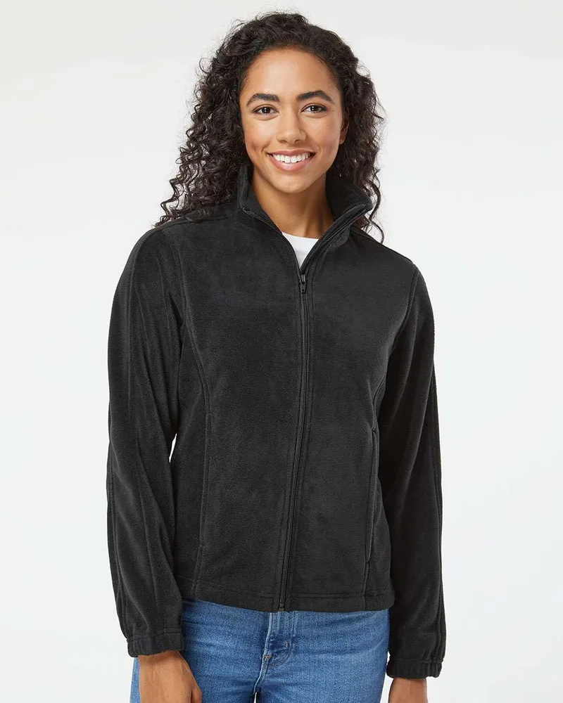 Burnside® Women's Polar Fleece Full Zip Jacket