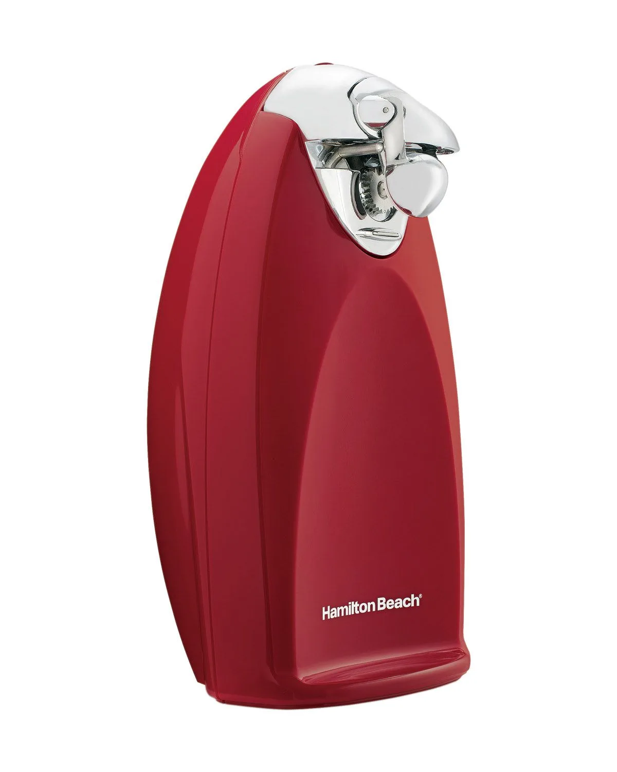 Hamilton Beach® Classic Chrome Red Heavyweight Can Opener