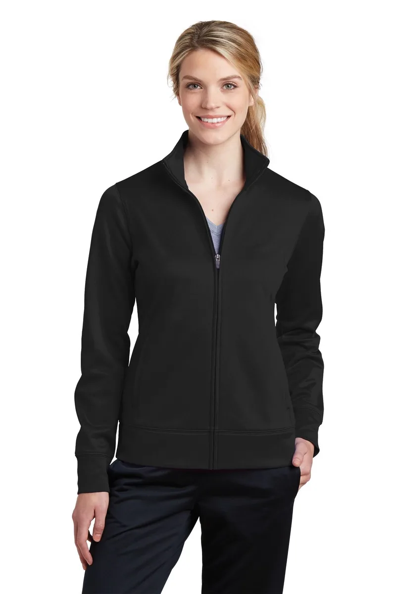 Sport-Tek® Women's Sport-Wick® Fleece Full-Zip Jacket. view 7