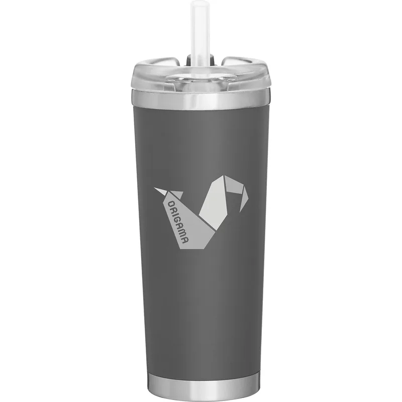 24 oz Brooklyn Travel Tumbler (Matte Storm Gray)