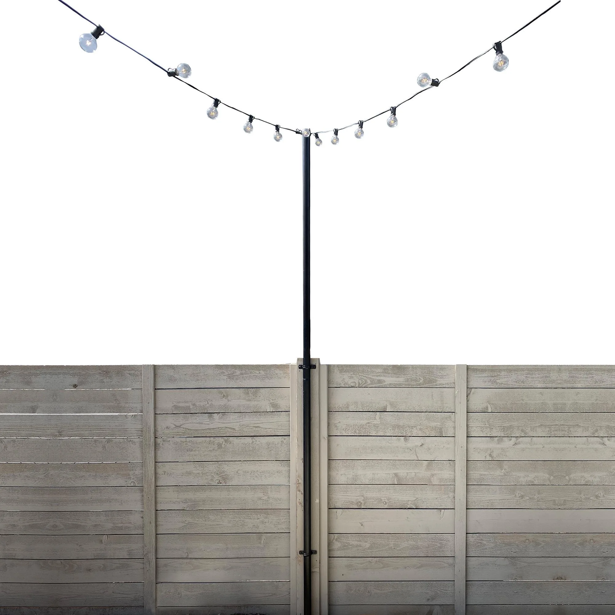 Allsop Home & Garden Iyn Outdoor Lightpole Stands With Mounting Brackets