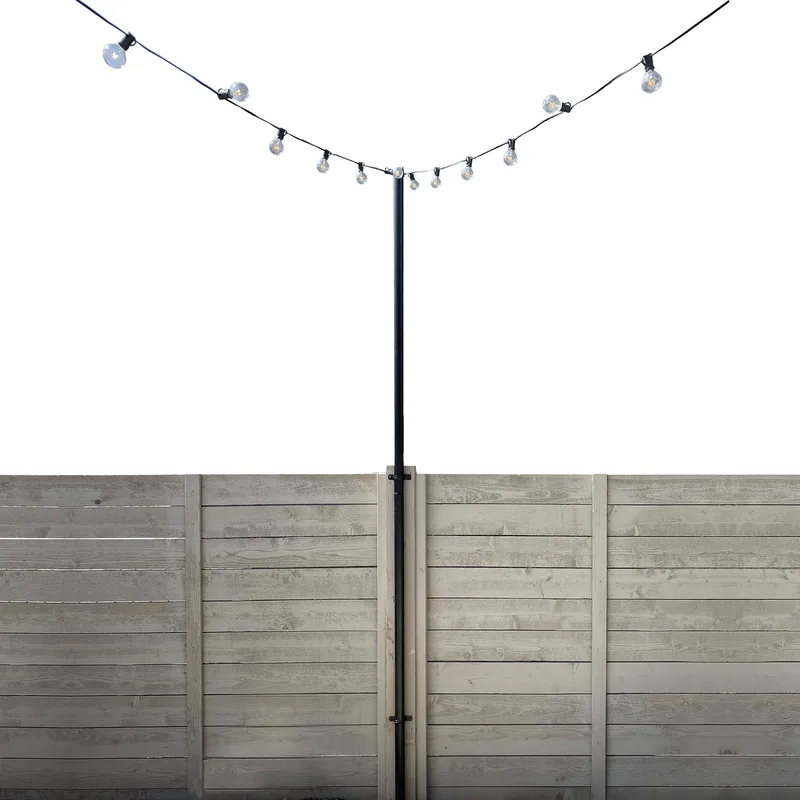 Allsop Home & Garden Iyn Outdoor Lightpole Stands With Mounting Brackets