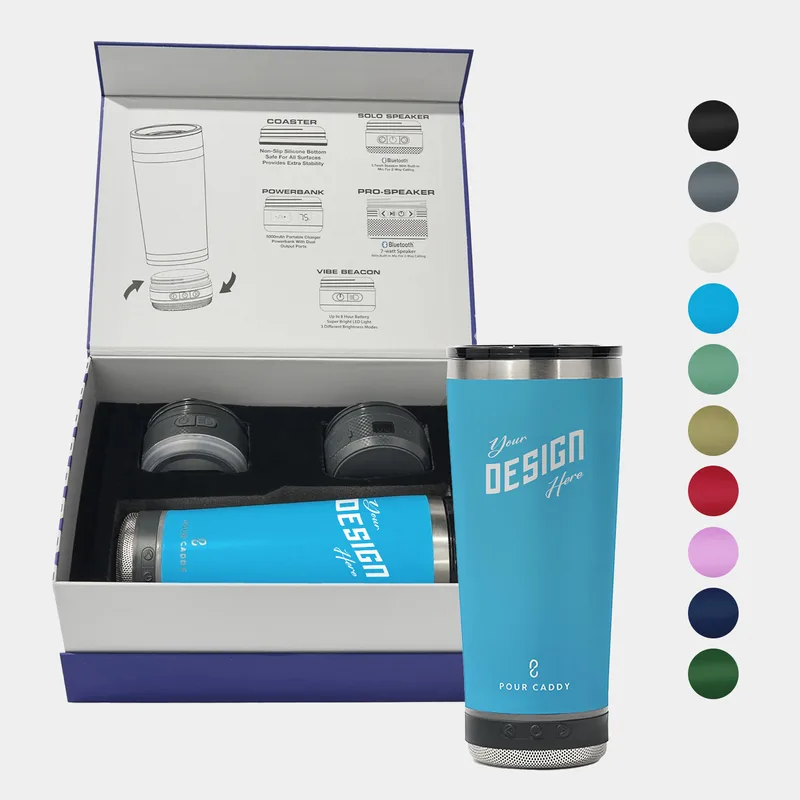 Pour Caddy® Go Caddy 18 Oz. Tumbler Gift Set
