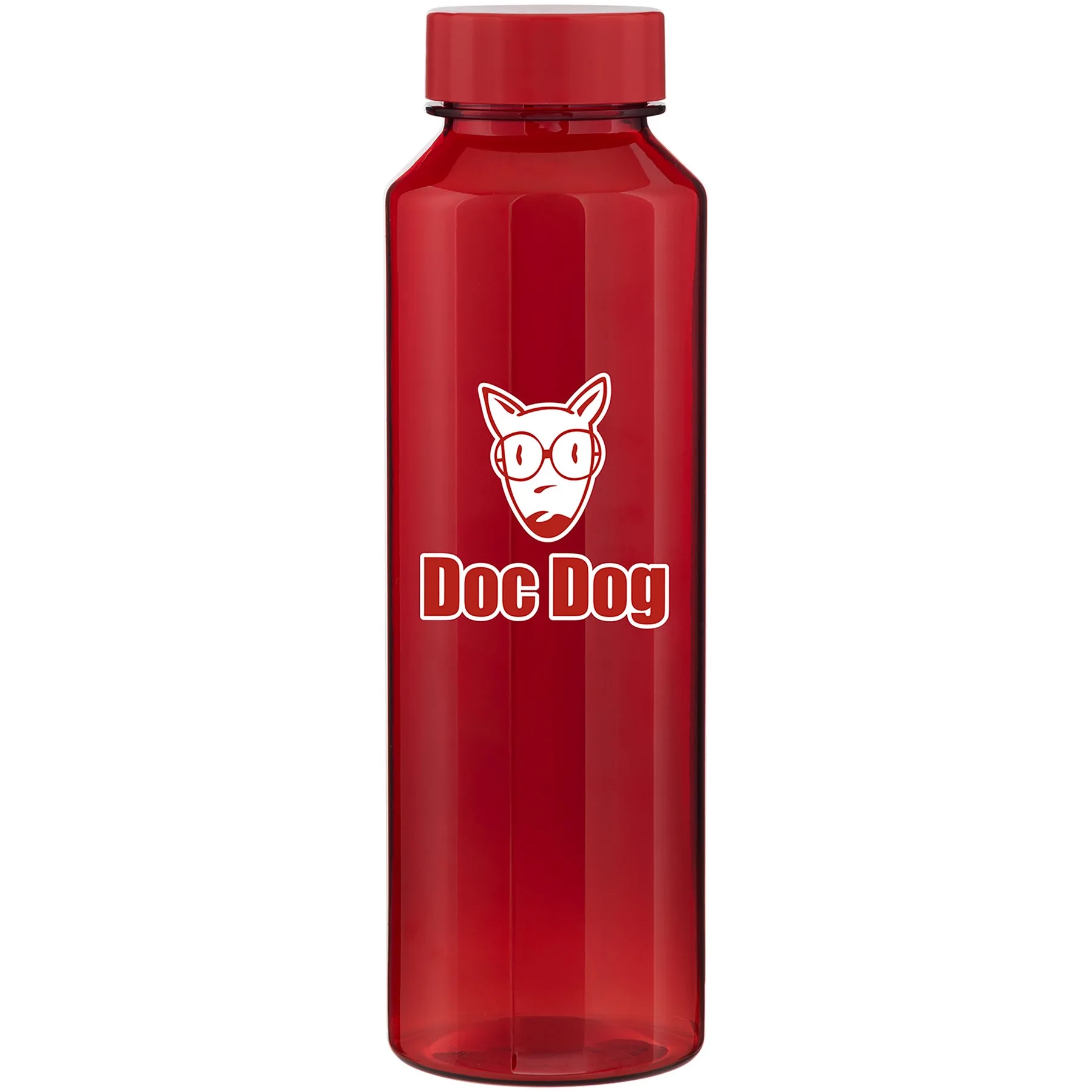 18 oz h2go League Water Bottle (Red)