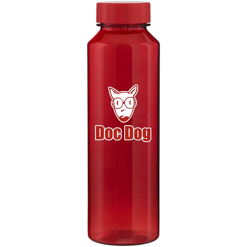18 oz h2go League Water Bottle (Red)