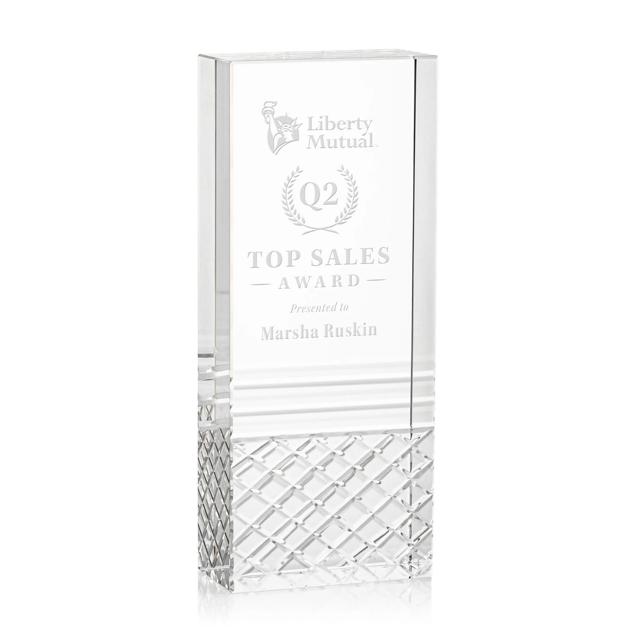 Deep Etch, 3.5" x 8.625" x 1.5625"