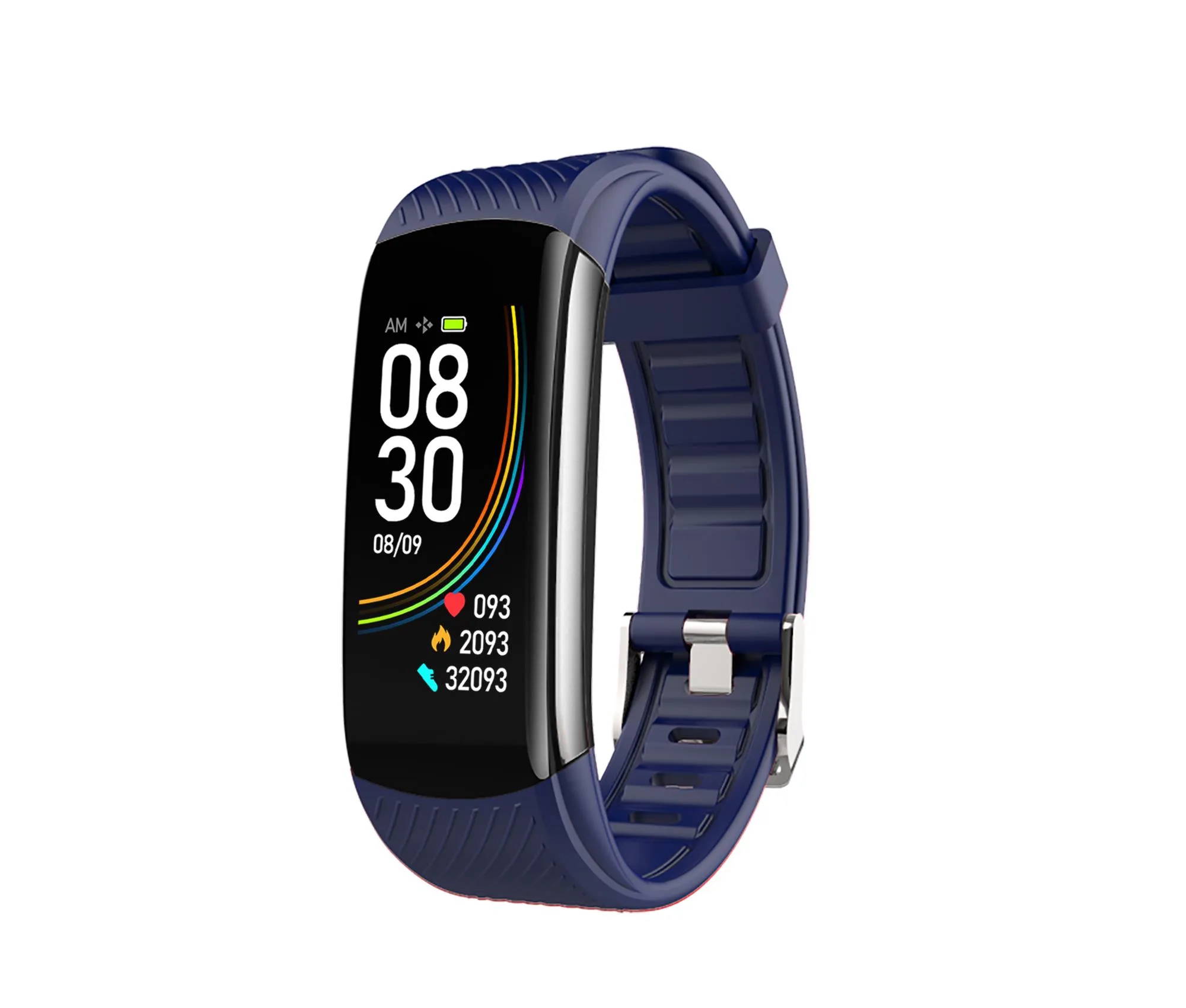 Intelligent Galaxy Chillband Slim Thermo All Day Body Temperature Monitoring Watch - Dark Blue