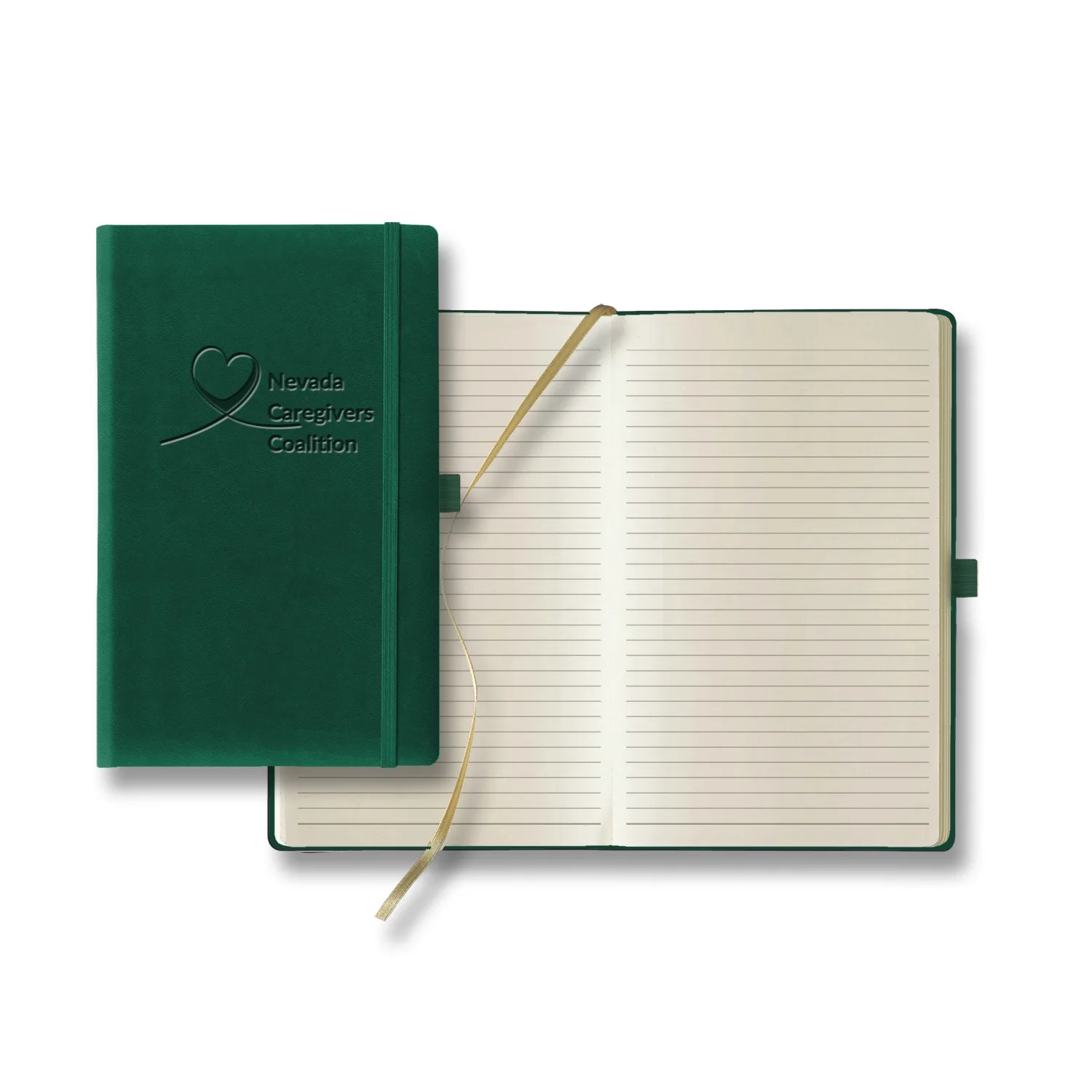 Castelli Tucson Medio Lined Ivory Page Journal view 7