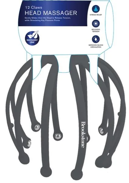 Health, Beauty & Fitness Brookstone 12 Claw Head Massager