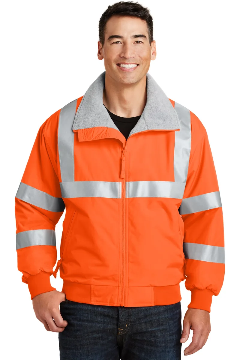 Port Authority® Enhanced Visibility Challenger™ Jacket with Reflective Taping.