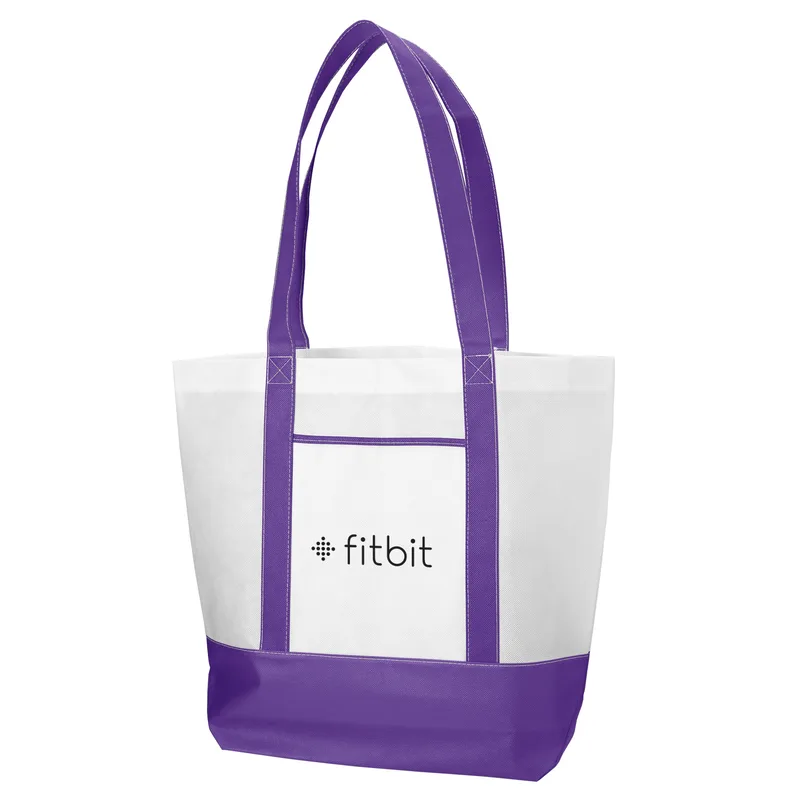 Harbor Non Woven Nautical Tote Bag view 6