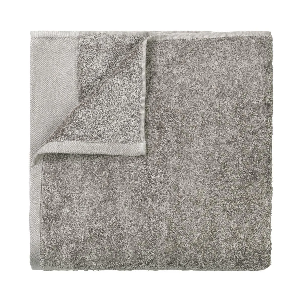 Blomus Riva- Organic Terry Bath Towel 28 X 55 - Satellite Taupe Gray