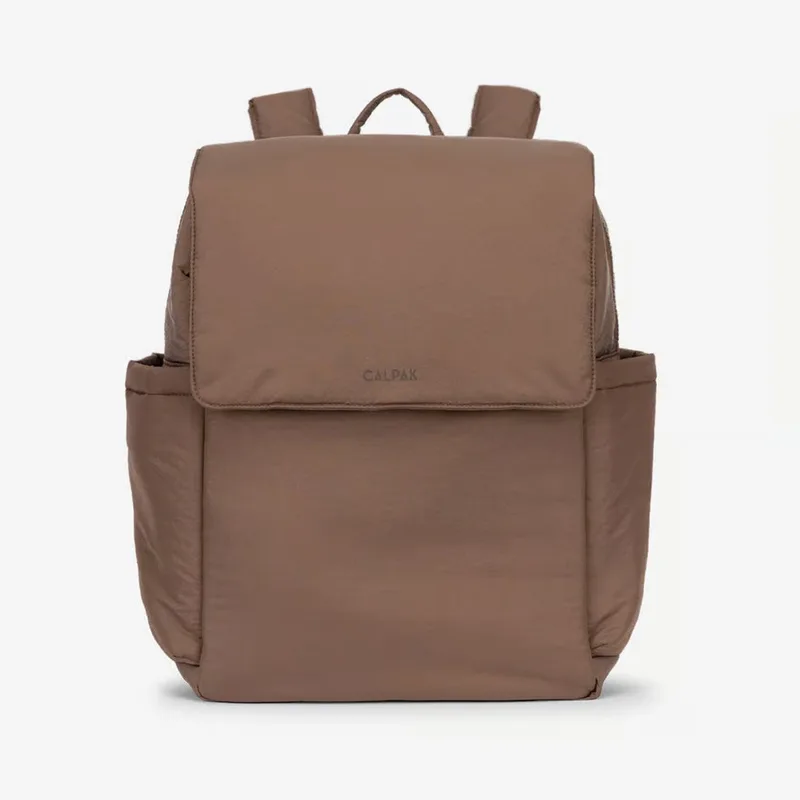 CALPAK Diaper Backpack with Laptop Sleeve - Hazelnut