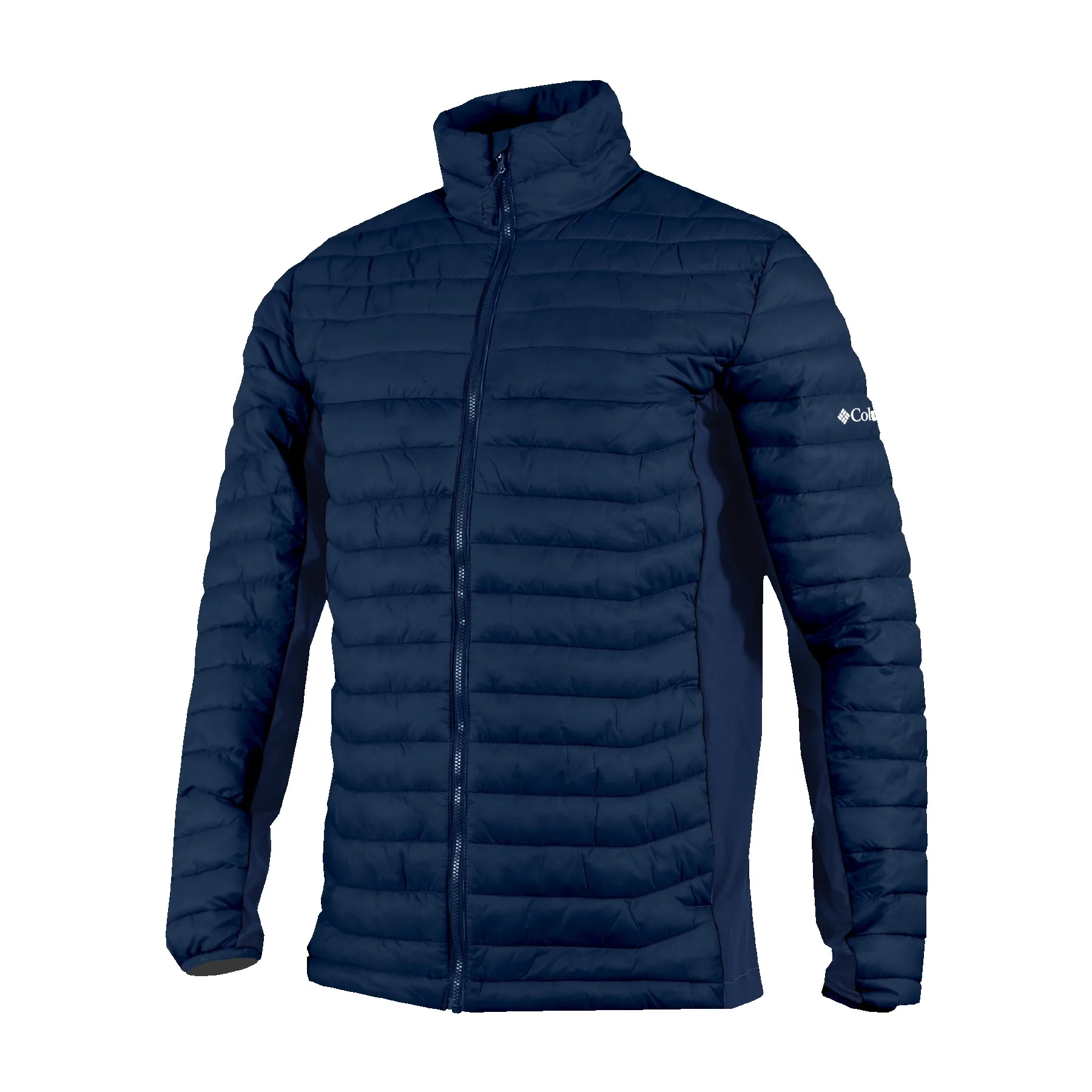 Columbia Mens Powder Pass Hybrid Jacket - Navy