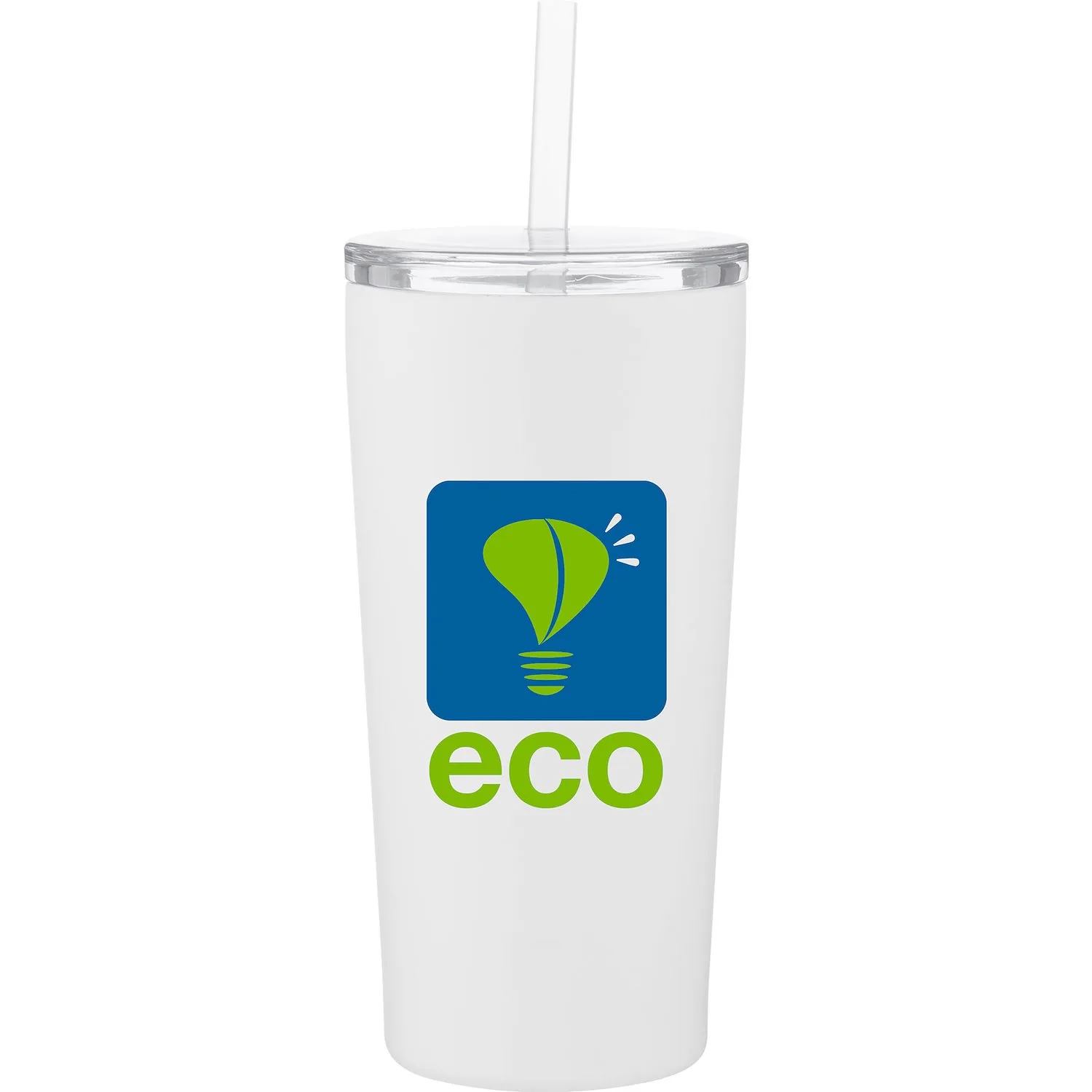 24 oz h2go Reef Travel Tumbler (Matte White)