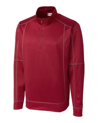 Clique Helsa Performance Mens Half Zip Pullover Sweatshirt view 3