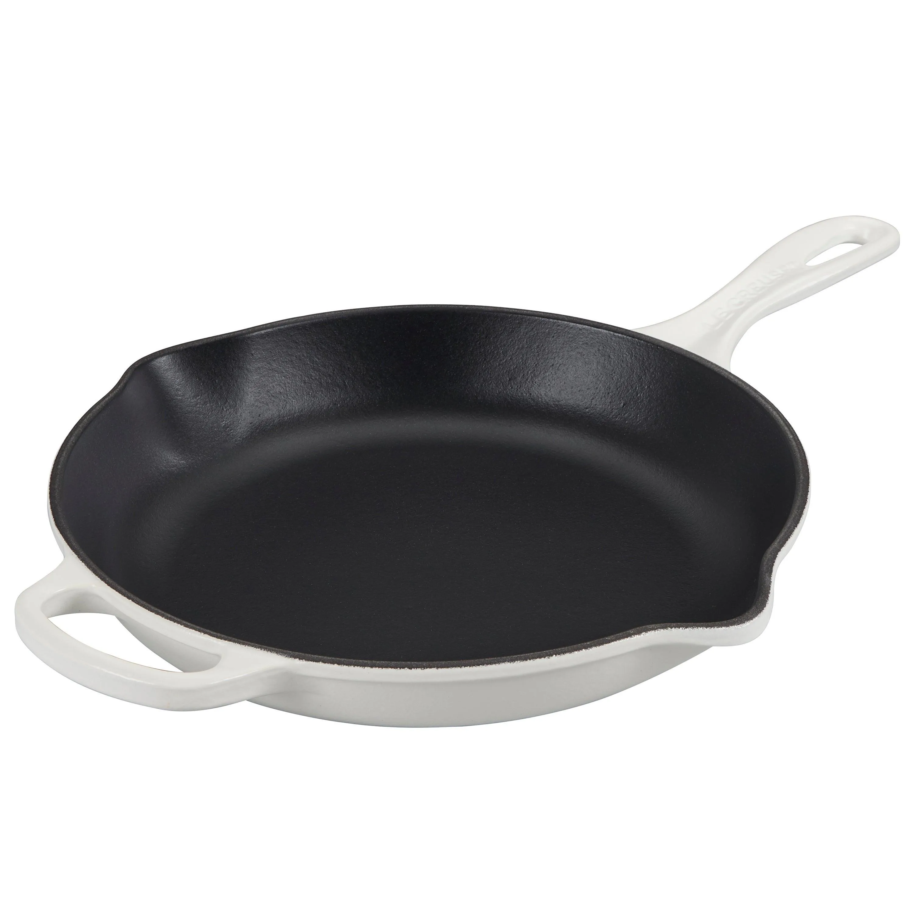 Le Creuset 10.25" Signature Cast Iron Skillet White