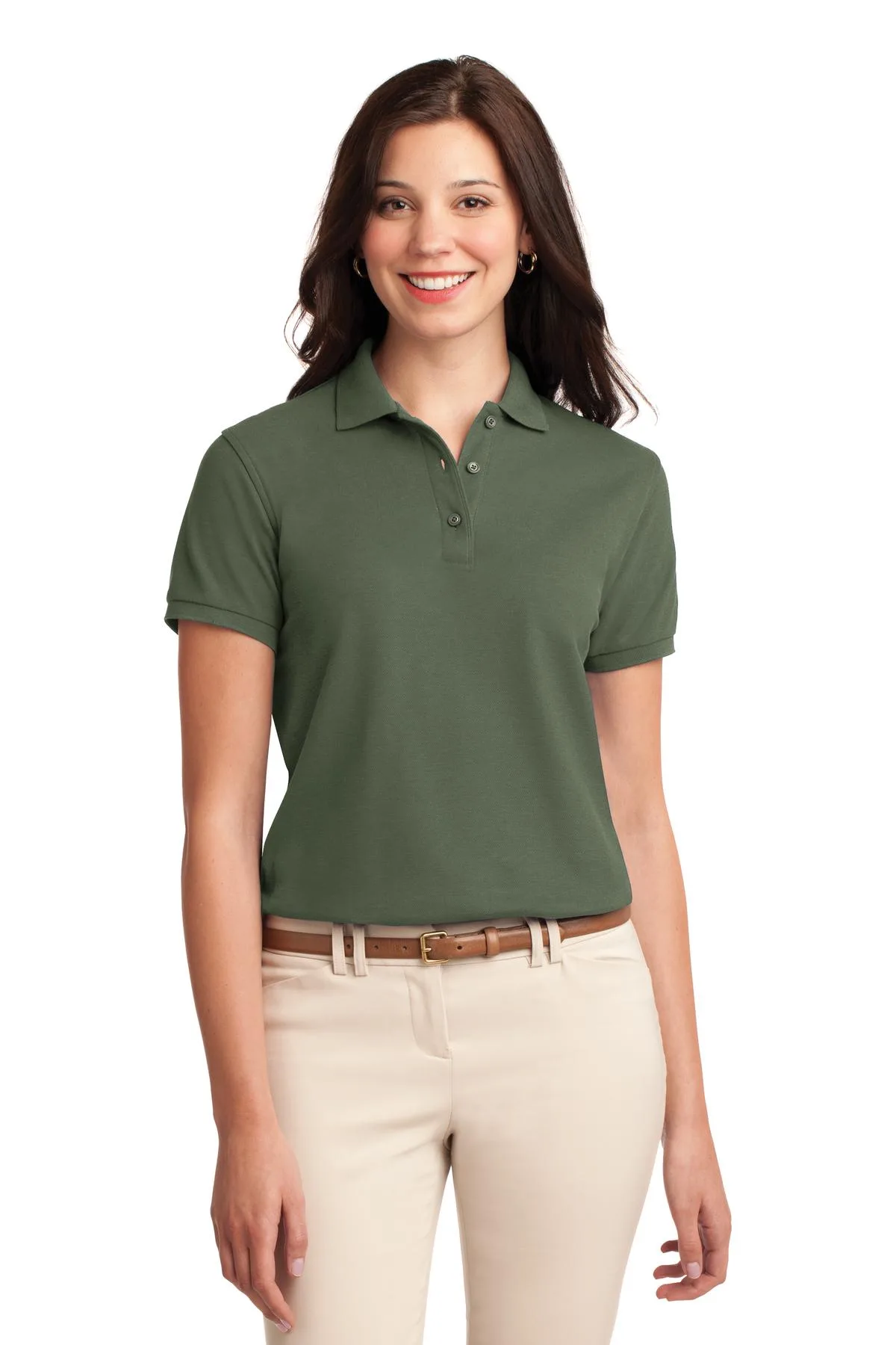 Port Authority® Women's Silk Touch™ Polo. view 5