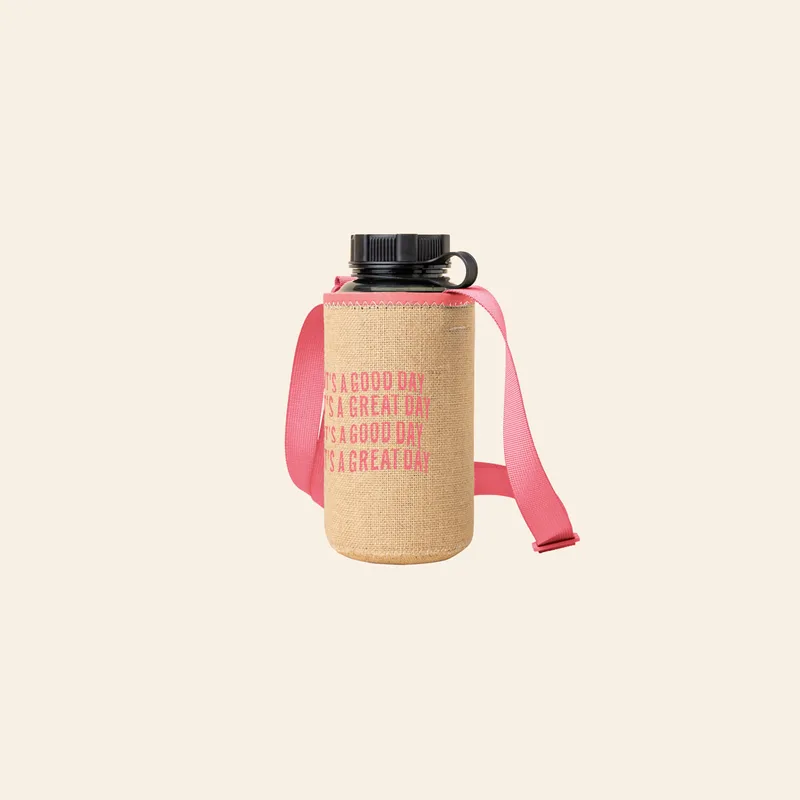Simple Hydration Sling Pouch (Burlap Neoprene)