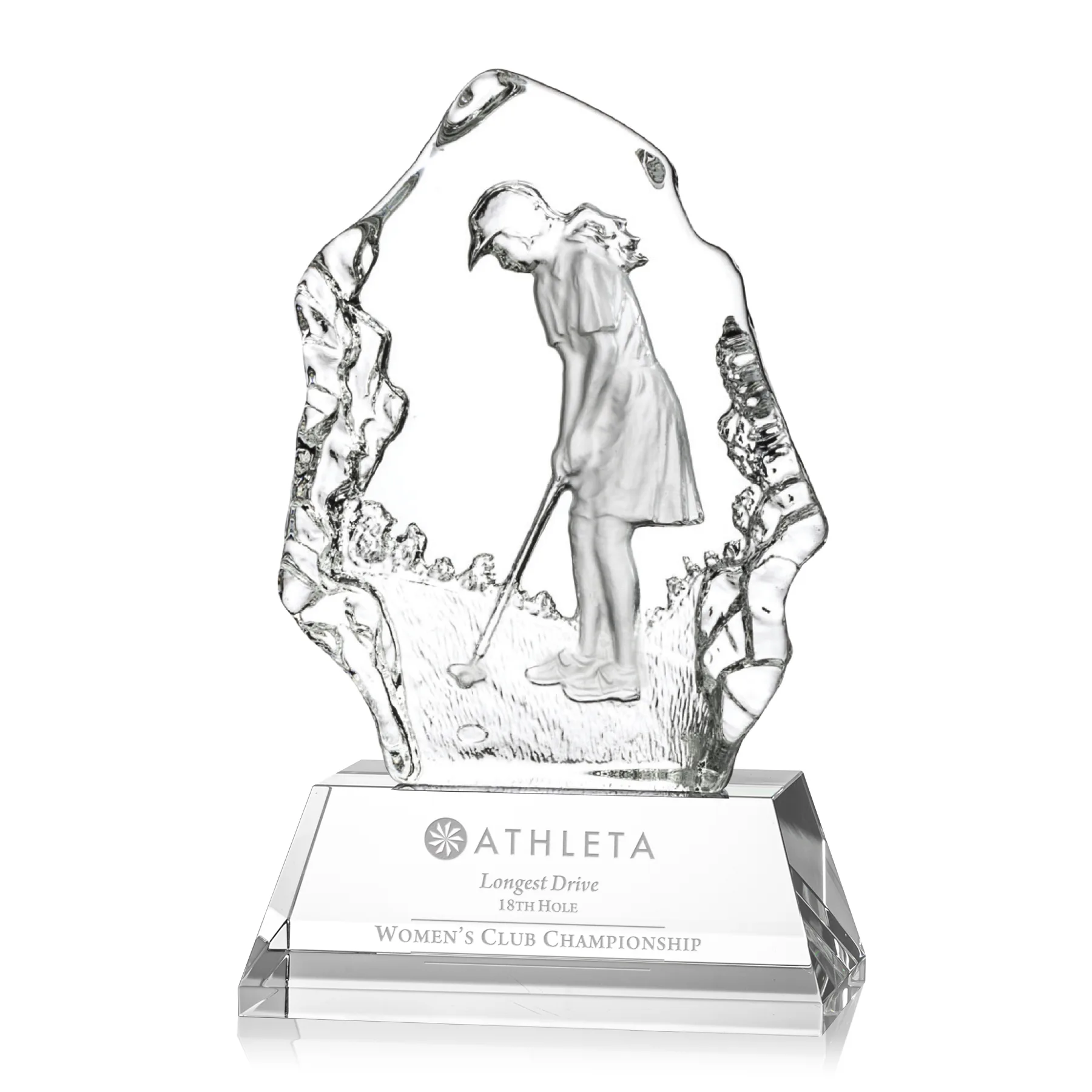 Female Golfer, Clear