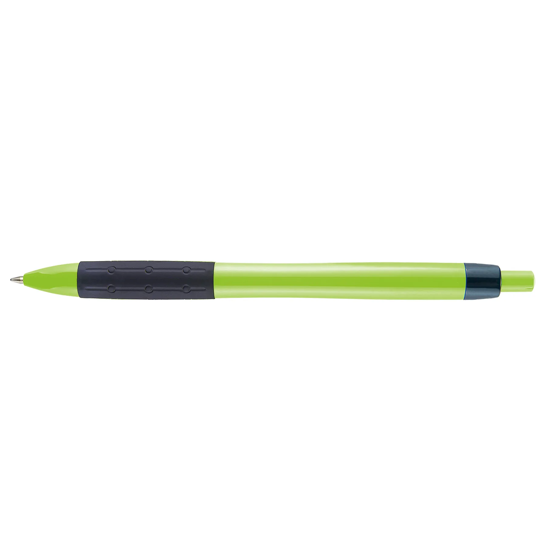 Lime Green/Black Blank Back View