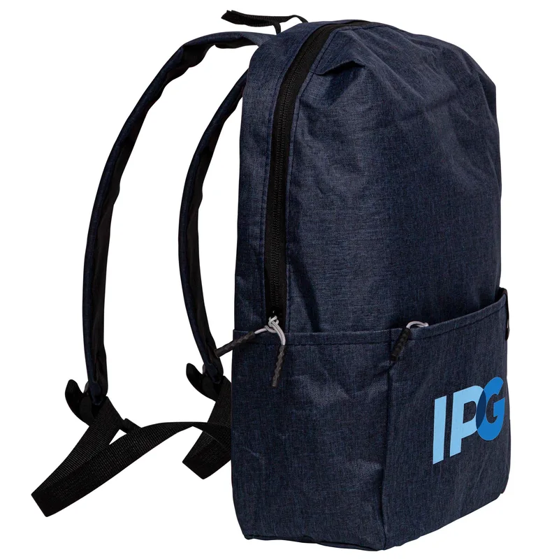 Navy Blue Logo Side View