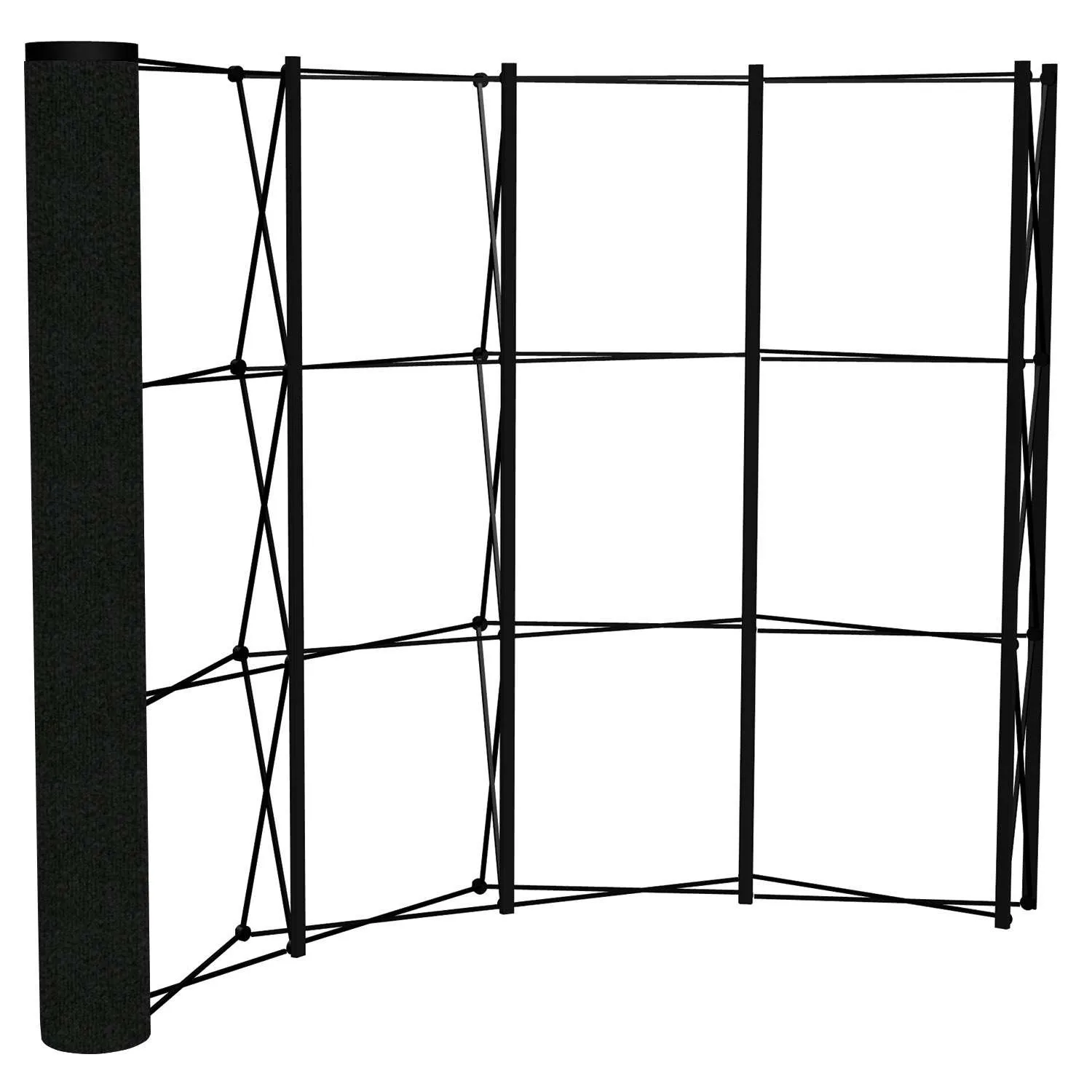 Curved ARISE End Panel (Fabric) view 5