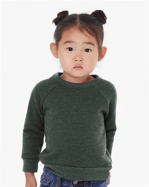 Bella+Canvas® Toddler Sponge Fleece Raglan Sweatshirt