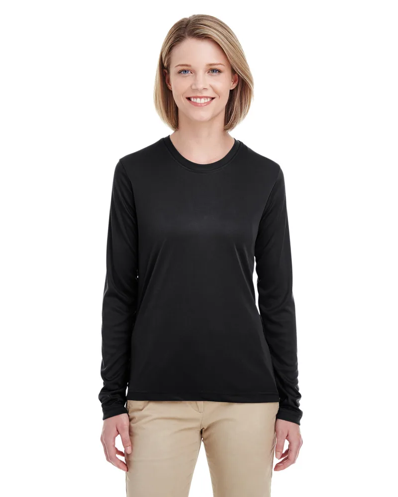 ULTRACLUB Ladies' Cool & Dry Performance Long-Sleeve Top