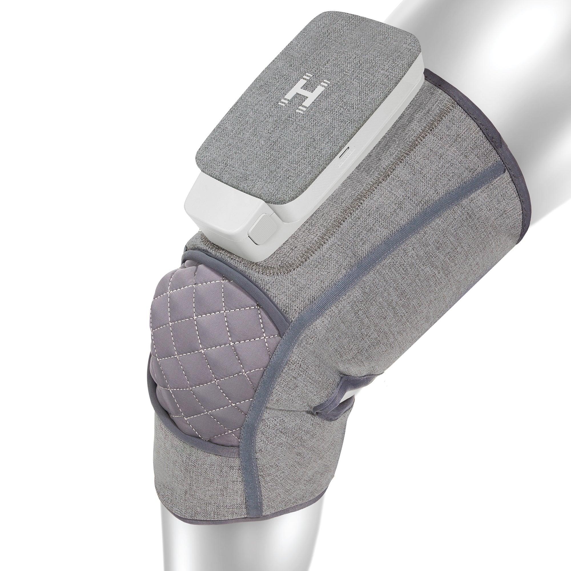 Homedics Modulair Compression Knee Massager W/ Battery Kit