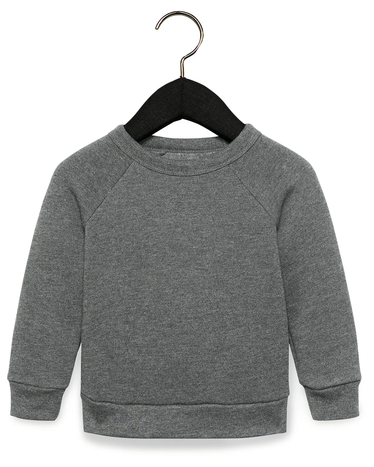 BELLA+CANVAS Toddler Sponge Fleece Raglan Sweatshirt view 3