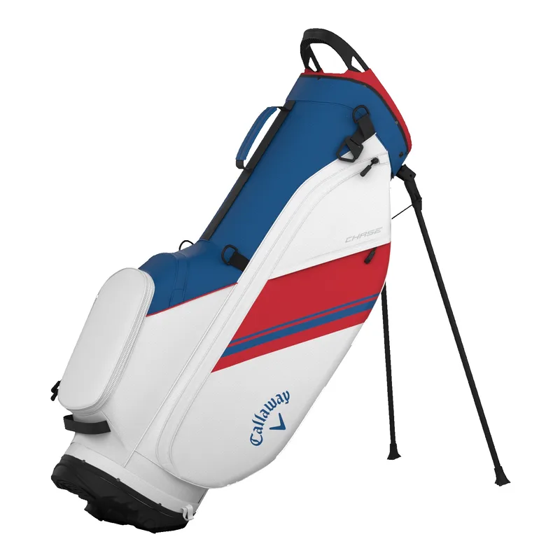 Callaway Chase Stand Bag - Blue/White/Red