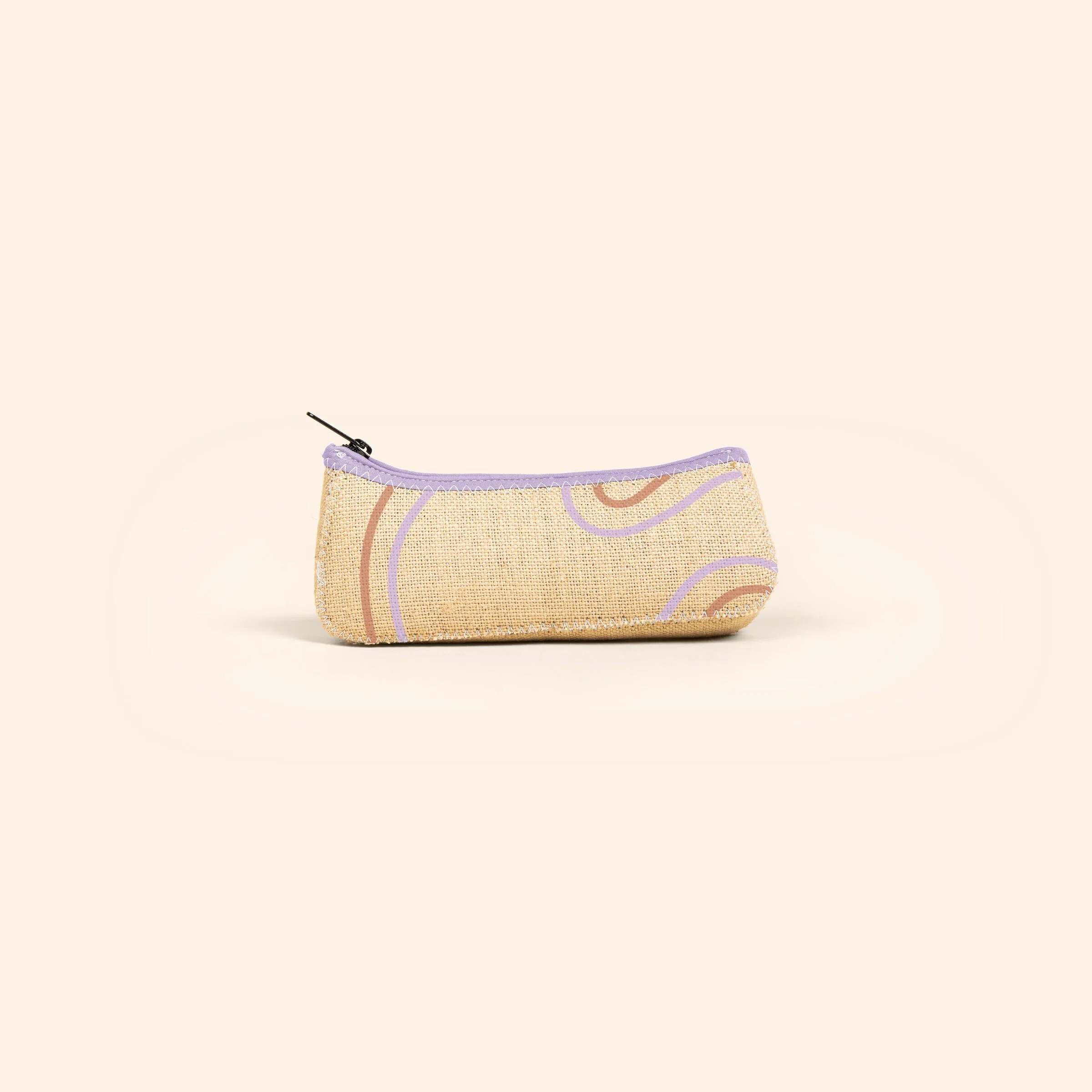 Burlap Canoe Pouch view 2