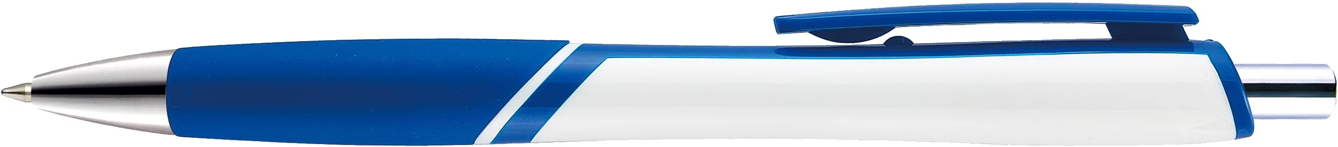 Blue/White/Silver Blank Side View