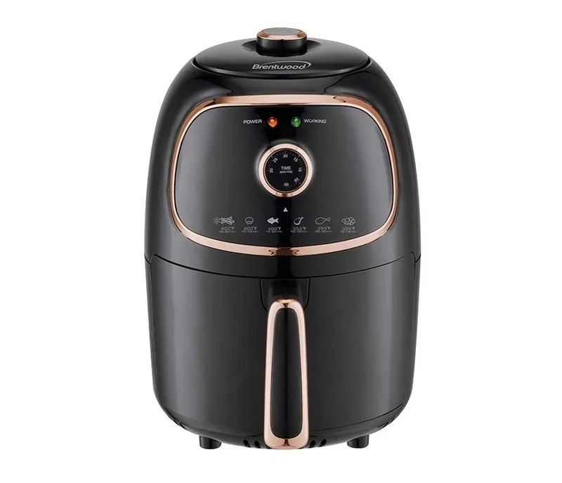 2 Qt. Black Electric Air Fryer