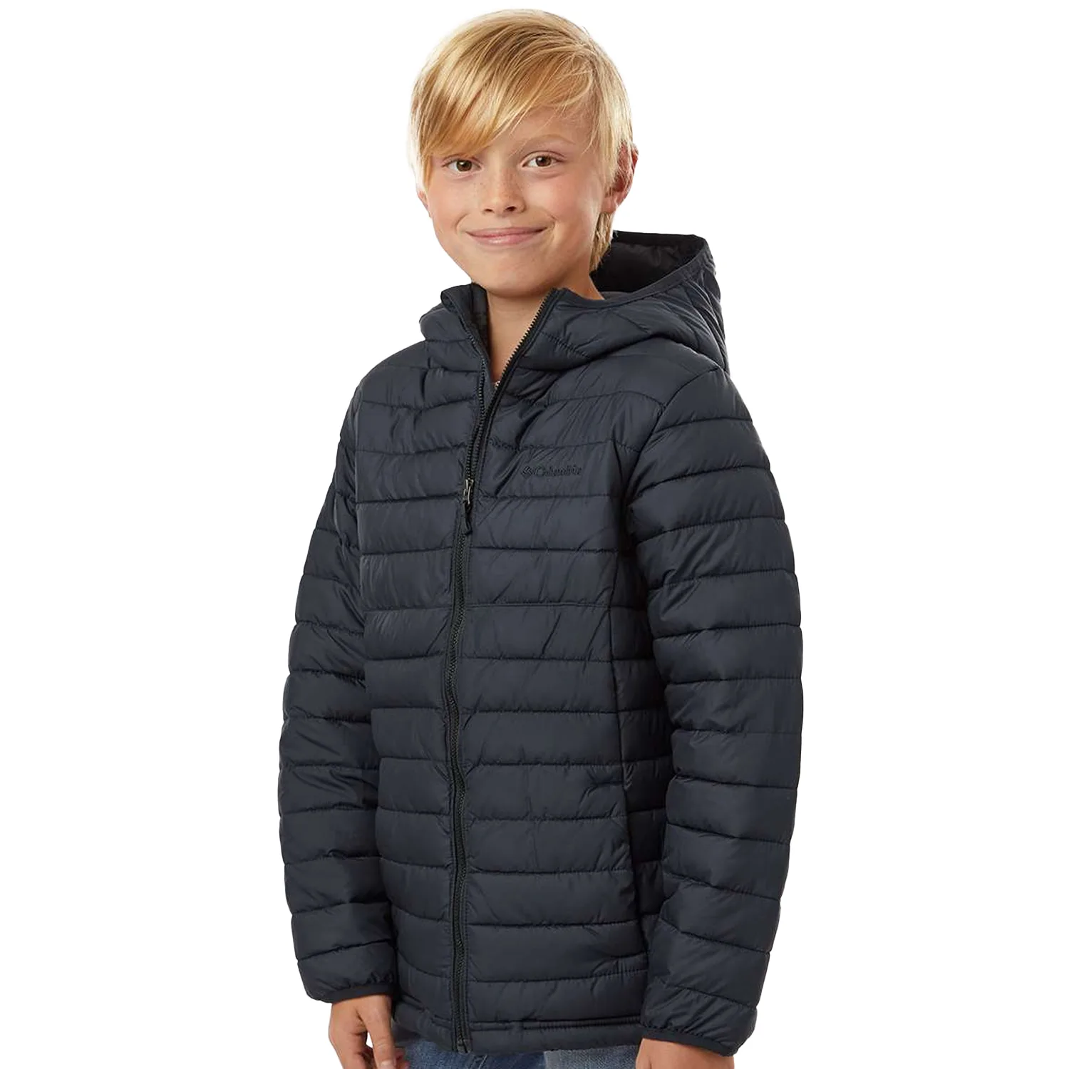 Columbia Youth Powder Lite Hooded Jacket view 6