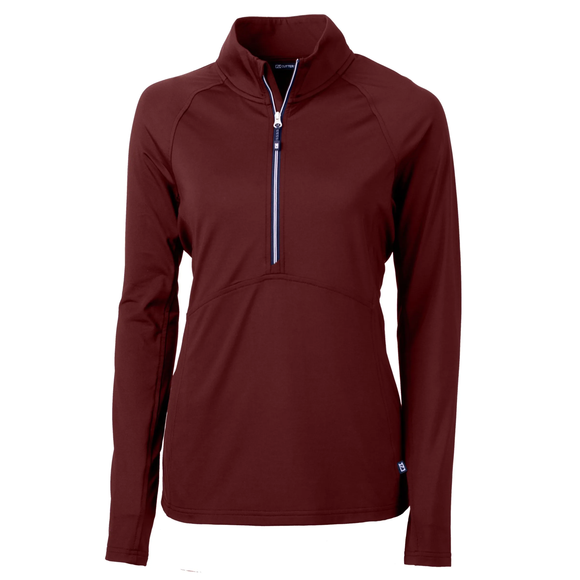 Cutter & Buck Adapt Eco Knit Stretch Recycled Womens Half Zip Pullover view 3
