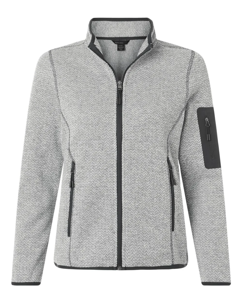 NORTH END® Women's Jasper Full-Zip Fleece Jacket view 6