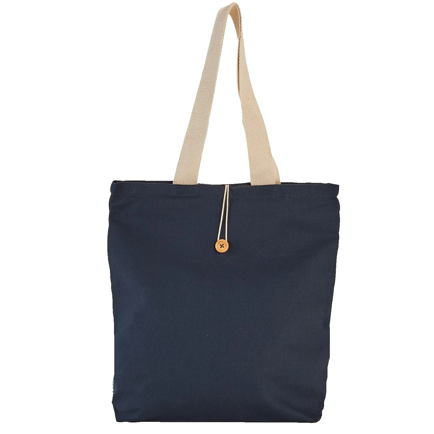 11.5 Oz. Portland Button-Up Canvas Tote Bag view 6