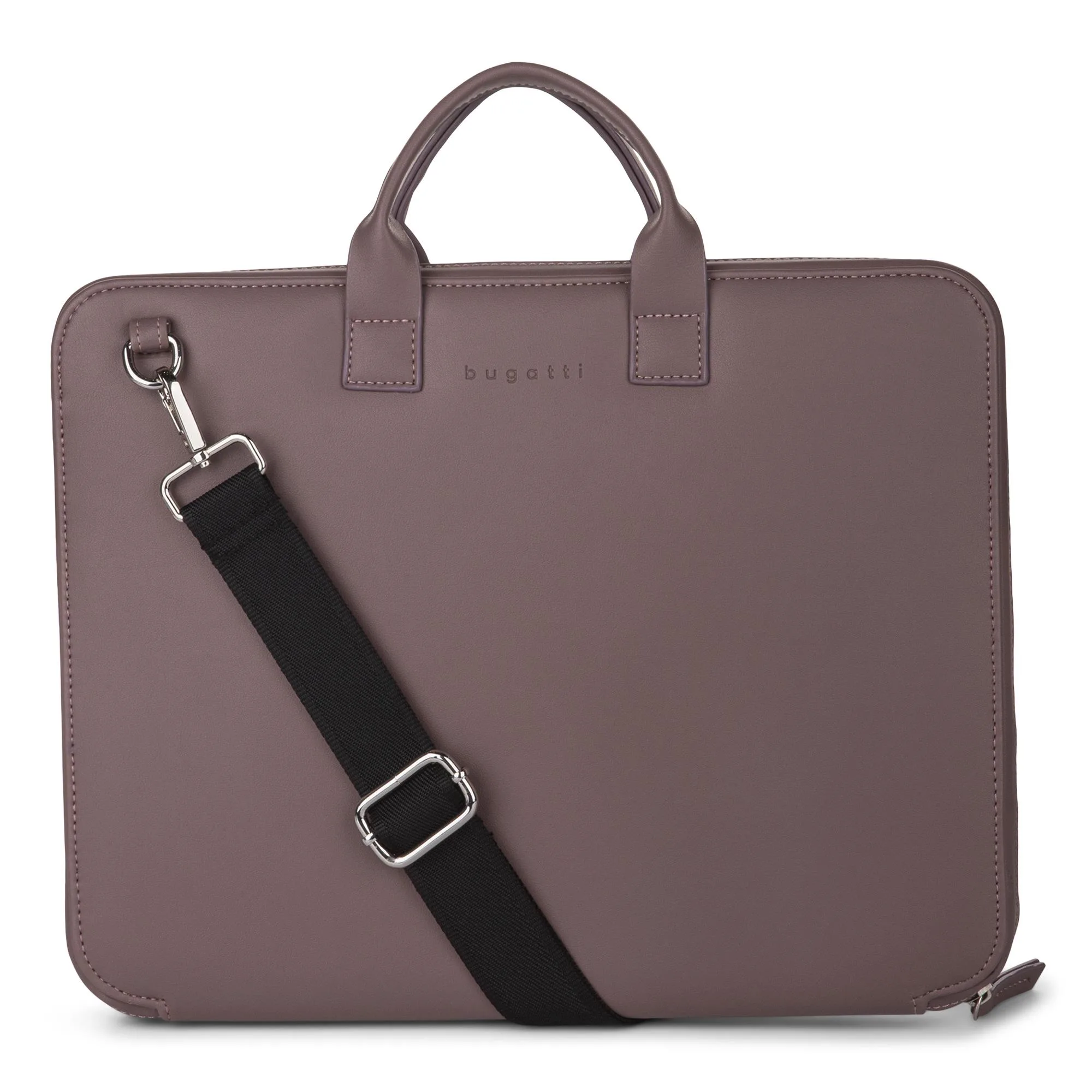 Bugatti Pure Collection Writing Case w/Setachable S/Strap Vegan Leather - Pink