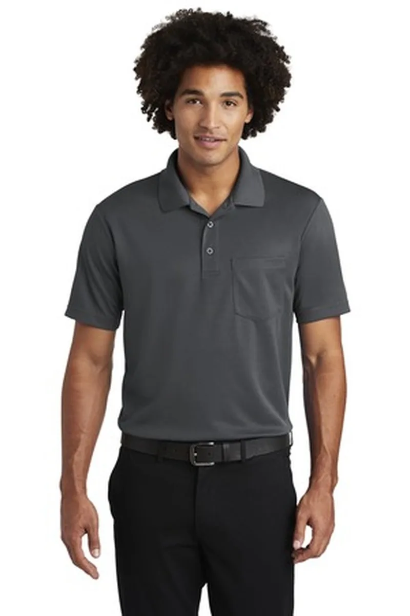 Sport-Tek ® PosiCharge ® RacerMesh ® Pocket Polo.